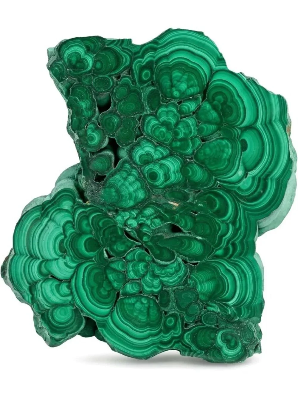Premium Polished Malachite Slab 1.1-1.32lb | Healing Crystal for Home Decor